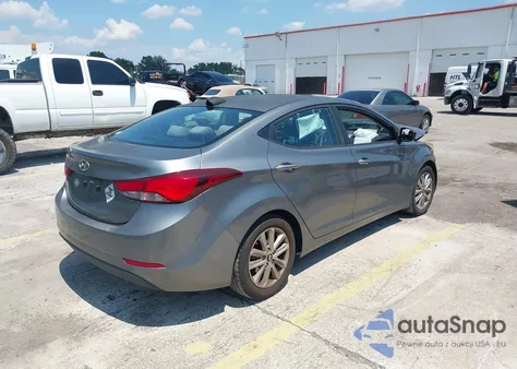 2016 Hyundai Elantra Se from USA, damaged, VIN KMHDH4AE6GU634553